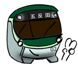 Yuru-Tetsu 2 sticker #12116785