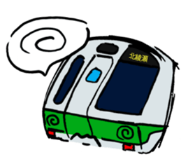 Yuru-Tetsu 2 sticker #12116791