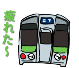 Yuru-Tetsu 2 sticker #12116796