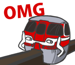 Yuru-Tetsu 2 sticker #12116811