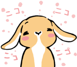 Hi!! I'm Rabbit. 4th!! sticker #12116822