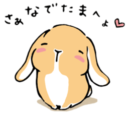 Hi!! I'm Rabbit. 4th!! sticker #12116833