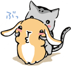 Hi!! I'm Rabbit. 4th!! sticker #12116837