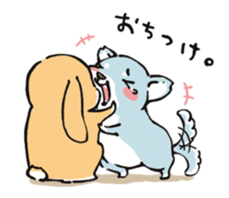 Hi!! I'm Rabbit. 4th!! sticker #12116845