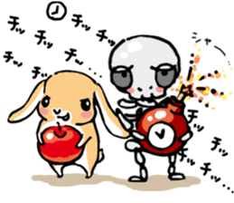 Hi!! I'm Rabbit. 4th!! sticker #12116846