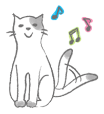 Fancygirl&cat sticker #12117022