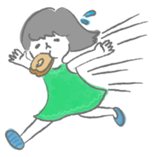 Fancygirl&cat sticker #12117035