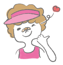 Fancygirl&cat sticker #12117043