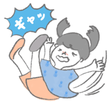 Fancygirl&cat sticker #12117051