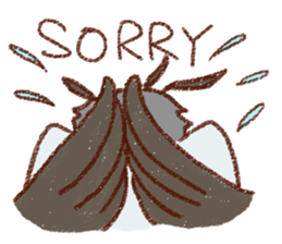 GALA the Secretary bird sticker #12117174