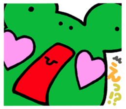 Keromin of Heart cheeks[parent-child ed] sticker #12119038