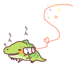 Secret society IGUANA ver.3 sticker #12119158