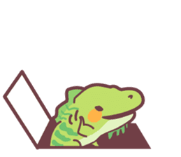 Secret society IGUANA ver.3 sticker #12119170