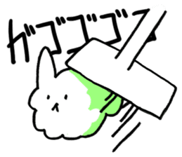 Angora rabbit Sticker sticker #12120306