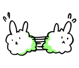 Angora rabbit Sticker sticker #12120312