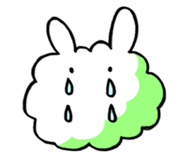 Angora rabbit Sticker sticker #12120313