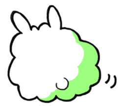 Angora rabbit Sticker sticker #12120315