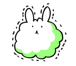 Angora rabbit Sticker sticker #12120317