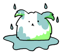 Angora rabbit Sticker sticker #12120320