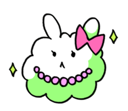 Angora rabbit Sticker sticker #12120325