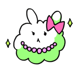 Angora rabbit Sticker sticker #12120325