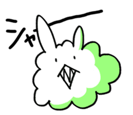 Angora rabbit Sticker sticker #12120333
