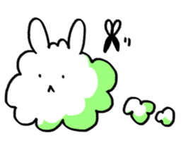 Angora rabbit Sticker sticker #12120334