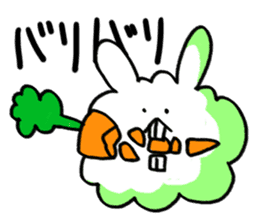 Angora rabbit Sticker sticker #12120340