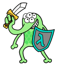 Programming Language Mascots by Pronama LLC sticker #12120444