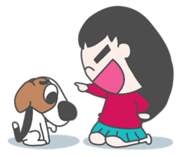 Erng and Cha-cha sticker #12121085