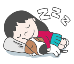 Erng and Cha-cha sticker #12121088