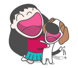 Erng and Cha-cha sticker #12121100