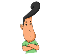 Jambul Gaul sticker #12121209