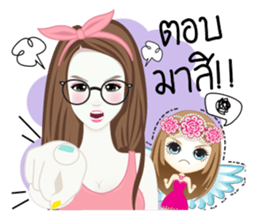 Looknam and little Cindy sticker #12121663