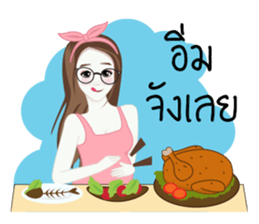 Looknam and little Cindy sticker #12121693