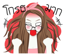 Looknam and little Cindy sticker #12121700