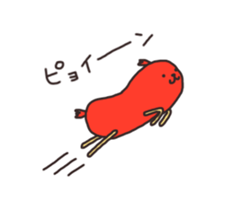 Bon wiener sticker #12122372