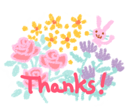 flower & animal sticker 2.1 sticker #12122465