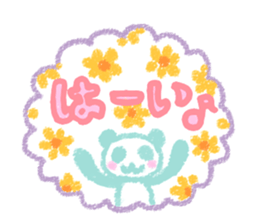 flower & animal sticker 2.1 sticker #12122478