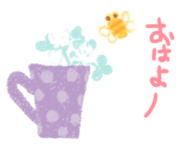 flower & animal sticker 2.1 sticker #12122483