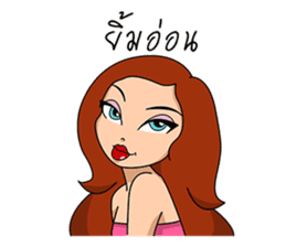 Pageant Words, Molly Pageant Girl sticker #12123234