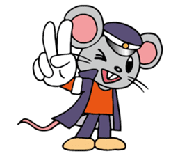 School gang leader rat sticker #12123324