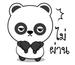 Panda stickers (TH) sticker #12123493