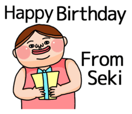 It is a sticker of Seki. sticker #12123764
