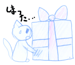 niece draw cats sticker #12124228