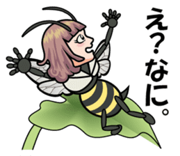 Honeybee Mitch sticker #12124254