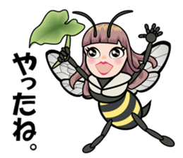 Honeybee Mitch sticker #12124255