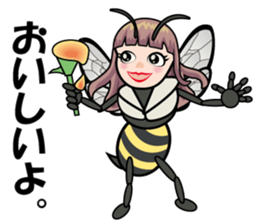Honeybee Mitch sticker #12124257