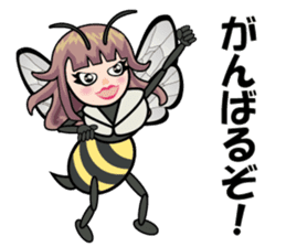 Honeybee Mitch sticker #12124259