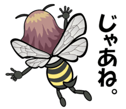 Honeybee Mitch sticker #12124261